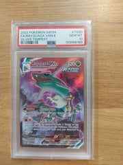 2022 Pokemon SWSH Fa/Rayquaza VMAX - Silver Tempest PSA 10