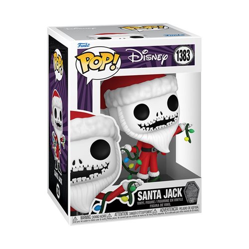 The Nightmare Before Christmas 30th Anniversary Santa Jack Funko Pop! Vinyl Figure #1383