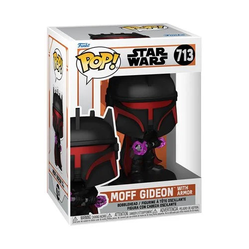 Star Wars: The Mandalorian Moff Gideon with Armor Funko Pop! Vinyl Figure #713