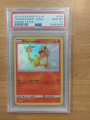 2019 Pokemon S & M Charmander - Holo - Hidden Fates PSA 10