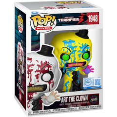 Terrifier 3 Art the Clown Bloody Funko Pop! Vinyl Figure #1948 - Entertainment Earth Exclusive