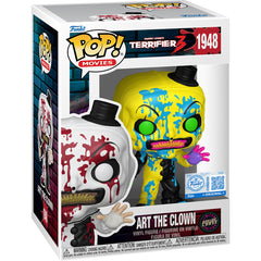 Terrifier 3 Art the Clown Bloody Funko Pop! Vinyl Figure #1948 - Entertainment Earth Exclusive