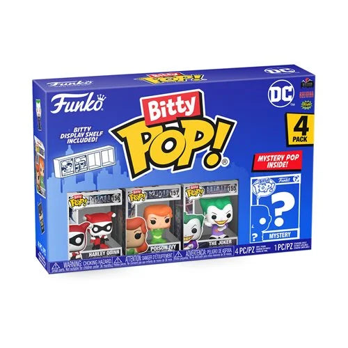 Batman Harley Quinn Funko Bitty Pop! Mini-Figure 4-Pack