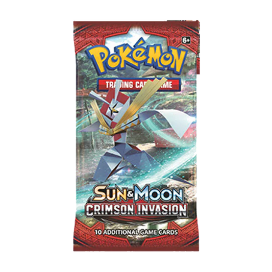 Pokémon Sun & Moon Crimson Invasion - Booster Pack