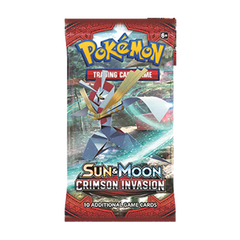 Pokémon Sun & Moon Crimson Invasion - Booster Pack - Rip'n ship