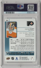 2018 Upper Deck Carter Hart Young Gun - PSA 10