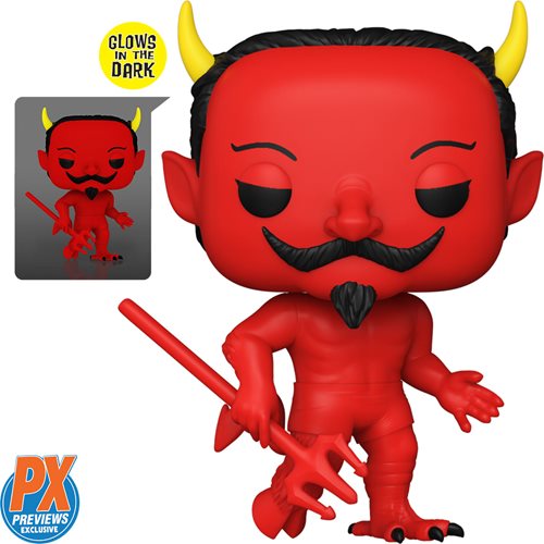 Loteria El Diablito Glow-in-the-Dark Funko Pop! Vinyl Figure - Exclusive Previews