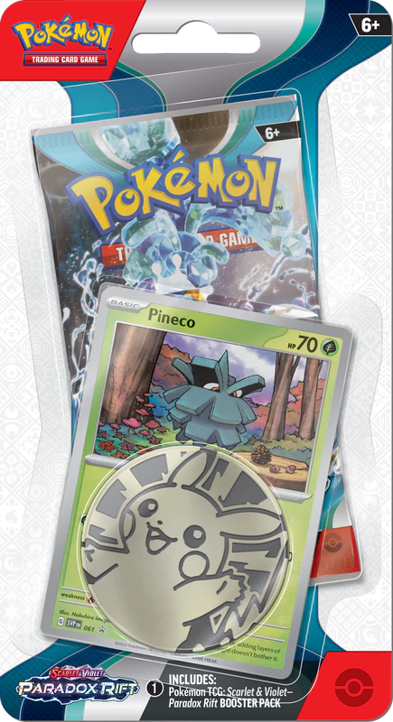 Pokemon SV4 Paradox Rift Checklane Blister