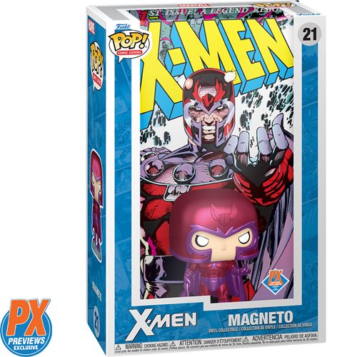 X-Men #1 (1991) Magneto Funko Pop! Comic Cover Vinyl Figure with Case #21 - Previews Exclusive