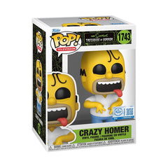The Simpsons: Treehouse of Horror Crazy Homer Funko Pop! Vinyl Figure #1743 - Specialty Series