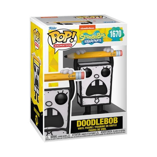 SpongeBob SquarePants 25th Anniversary Doodlebob Funko Pop! Vinyl Figure #1670