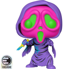 Scream Ghost Face Black Light Funko Pop! Vinyl Figure #1607 - Entertainment Earth Exclusive