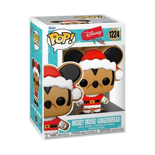 Disney Holiday Santa Mickey Mouse (Gingerbread) Funko Pop! Vinyl Figure #1224