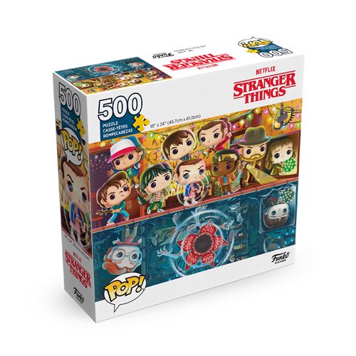 Stranger Things 500-Piece Pop! Puzzle