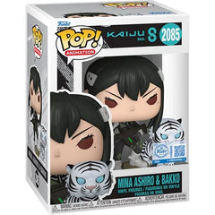 Kaiju No. 8 Mina Ashiro & Bakko Funko Pop! Vinyl Figure and Buddy #2085 - Entertainment Earth Exclusive