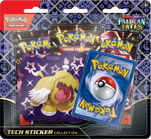 Pokemon SV4.5 Paldean Fates Tech Sticker Collection