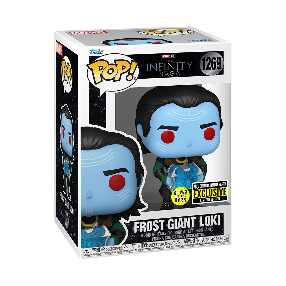 Thor Frost Giant Loki Glow-in-the-Dark Funko Pop! Vinyl Figure #1269 - Entertainment Earth Exclusive