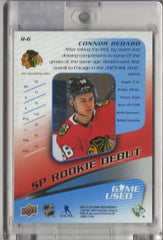 2023-24 SP Game Used Rookie Debut Connor Bedard 19/25