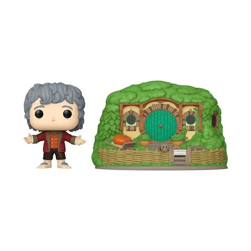 The Lord of the Rings Bilbo Baggins with Bag-End Pop! Town #39