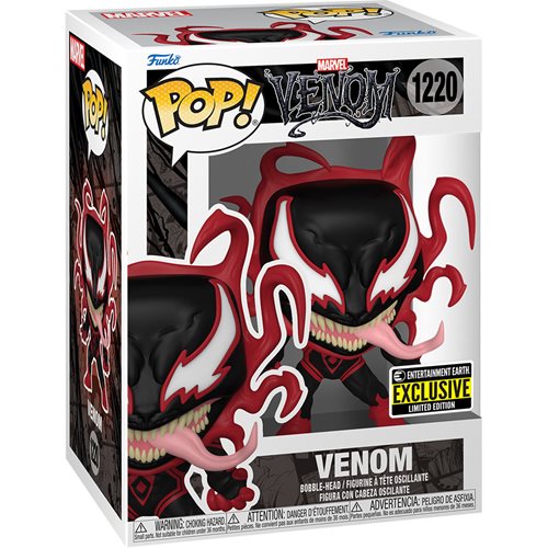 Venom Carnage Miles Morales Funko Pop! Vinyl Figure - Entertainment Earth Exclusive