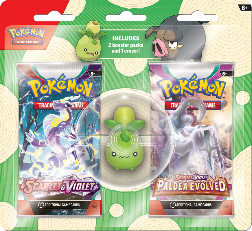 Pokemon BTS Eraser Blister 2023