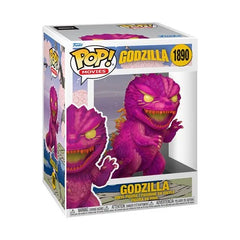Godzilla Retro Futurism Godzilla Pink Premium Funko Pop! Vinyl Figure #1890