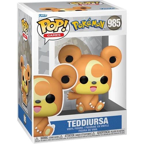 Pokemon Teddiursa Funko Pop! Vinyl Figure #985