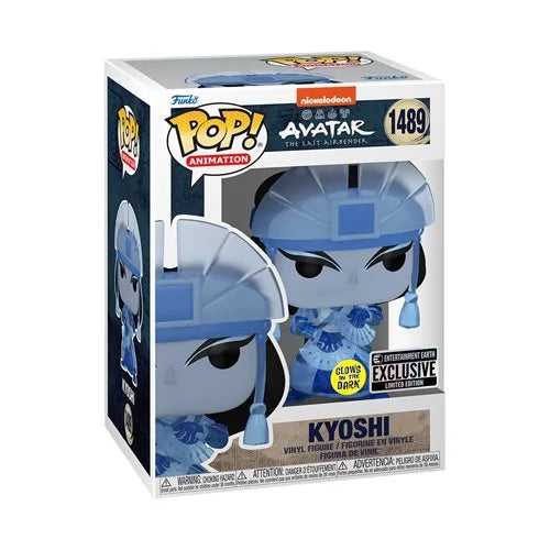 Avatar: The Last Airbender Kyoshi Spirit Glow-in-the-Dark Funko Pop! Vinyl Figure #1489 - Entertainment Earth Exclusive