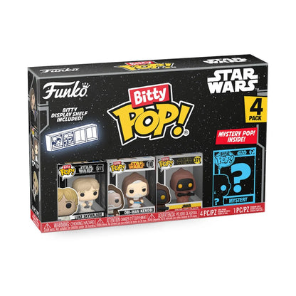 Star Wars Luke Skywalker Bitty Funko Pop! Mini-Figure 4-Pack