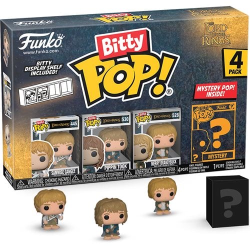 The Lord of the Rings Samwise Gamgee Funko Bitty Pop! Mini-Figure 4-Pack