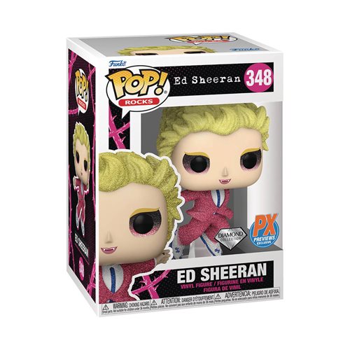 Ed Sheeran Bad Habits Diamond Glitter Funko Pop! Vinyl Figure #348 - Previews Exclusive