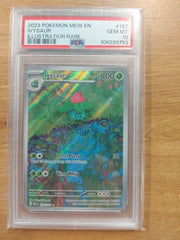 2023 Pokemon Mew En Ivysaur - Illustration rare PSA 10