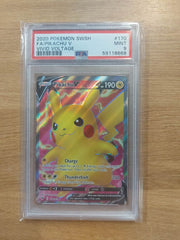 2020 Pokemon SWSH Fa/Pikachu V - Vivid Voltage PSA 9