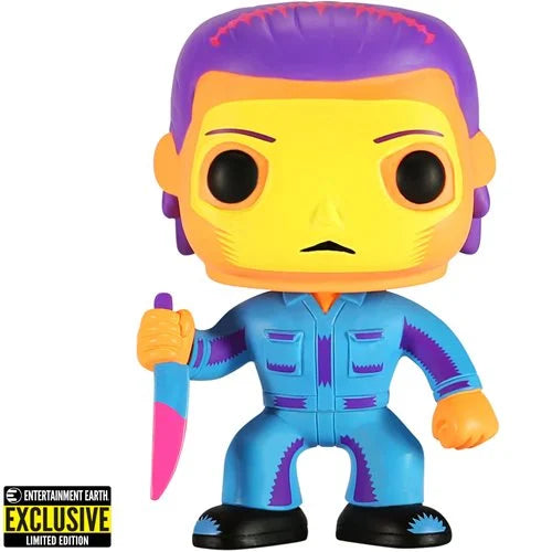 Halloween Michael Myers Black Light Funko Pop! Vinyl Figure #03 - Entertainment Earth Exclusive