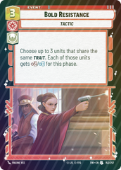 Bold Resistance - Foil