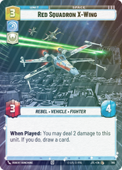 Red Squadron X-Wing (Hyperspace Foil) - Foil