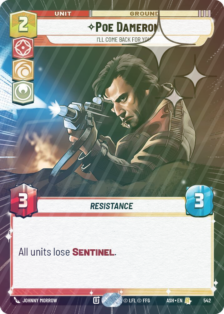 Poe Dameron - I'll Come Back For You (Hyperspace Foil) - Foil