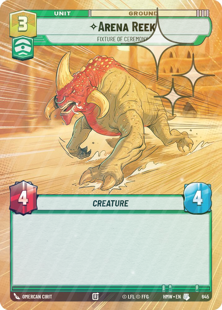Arena Reek - Fixture of Ceremony (Hyperspace Foil) - Foil