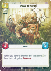 Ewok Archers (Hyperspace Foil) - Foil