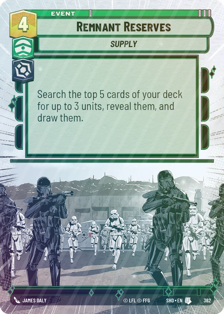 Remnant Reserves (Hyperspace) - Foil