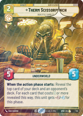 Therm Scissorpunch - Boastful Gambler (Hyperspace Foil) - Foil