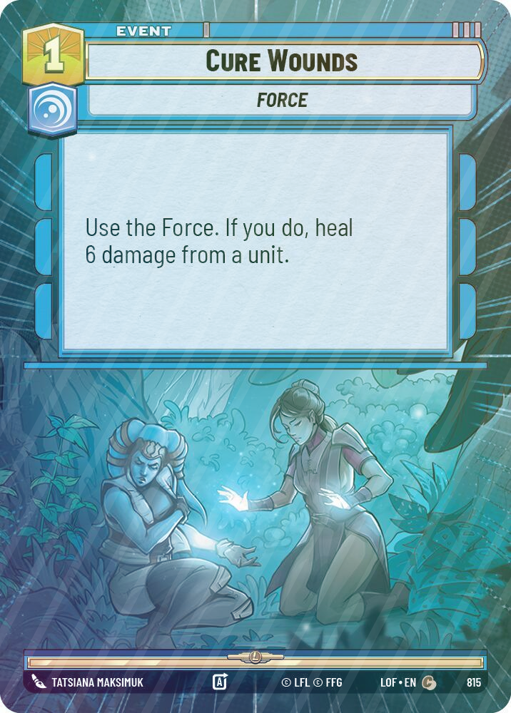 Cure Wounds (Hyperspace Foil) - Foil