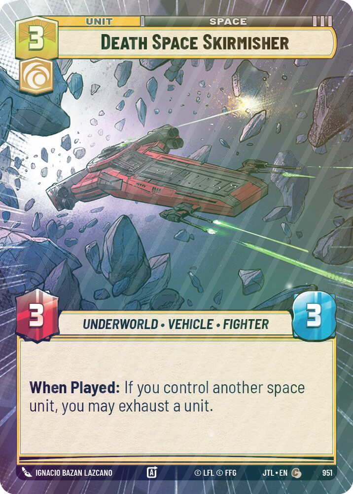 Death Space Skirmisher (Hyperspace Foil) - Foil