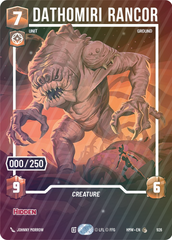 Dathomiri Rancor (Serialized) - Foil