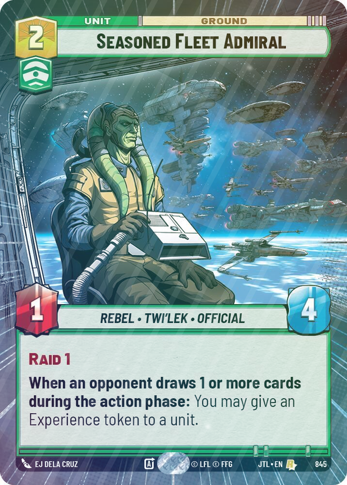 Seasoned Fleet Admiral (Hyperspace Foil) - Foil