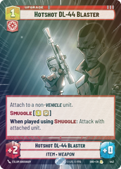 Hotshot DL-44 Blaster (Hyperspace) - Foil