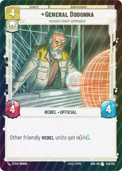 General Dodonna - Massassi Group Commander - Foil
