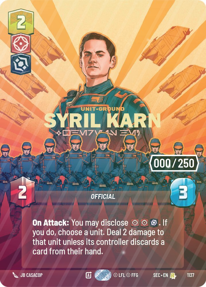 Syril Karn - Where Is He? (Serialized) - Foil