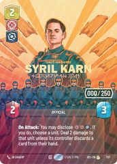 Syril Karn - Where Is He? (Serialized) - Foil