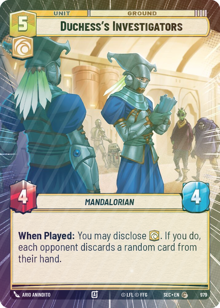 Duchess's Investigators (Hyperspace Foil) - Foil